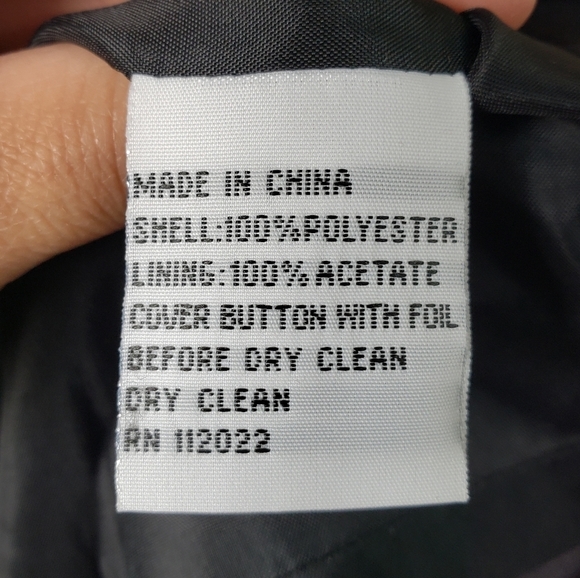 NWT Talbots Black Twist Button Up Dress size 4 Petite Black - Picture 6 of 8